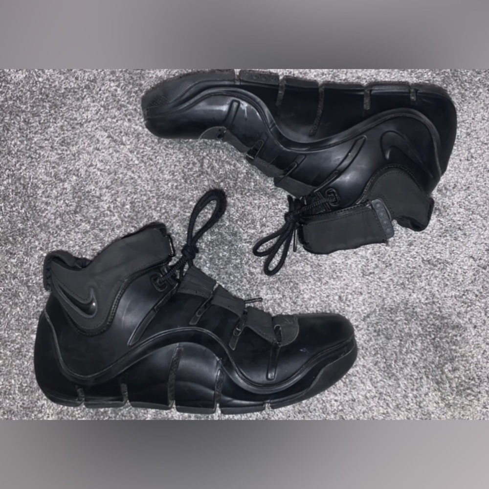 Nike Zoom LeBron 4 IV Men’s 11 Black Anthracite 2006 314647 001 King James Shoes